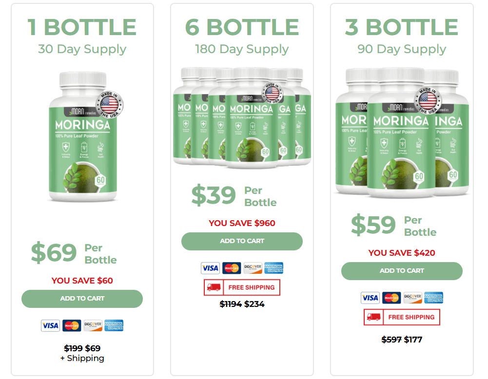 Pure Moringa Offer